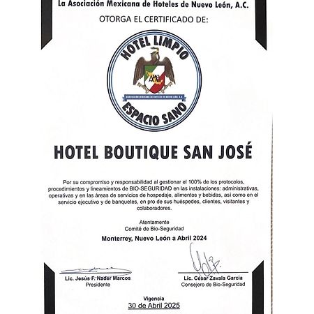 San Jose Suites Boutique Linares Exteriör bild